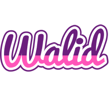 Walid cheerful logo