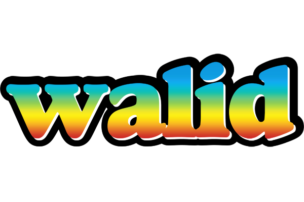Walid color logo