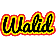 Walid flaming logo