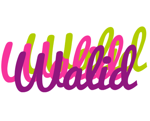 Walid flowers logo