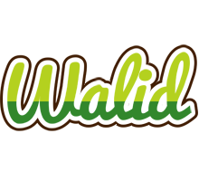 Walid golfing logo