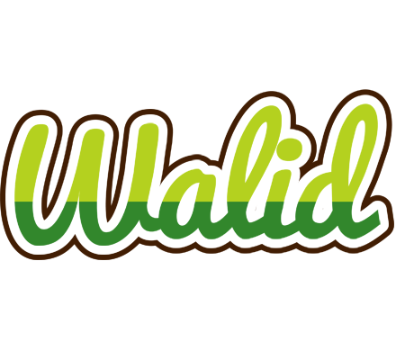 Walid golfing logo