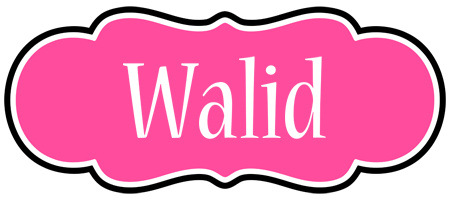 Walid invitation logo