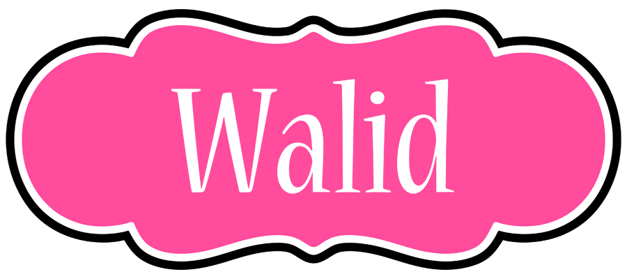 Walid invitation logo