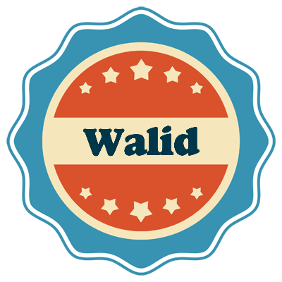 Walid labels logo