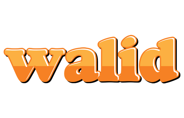 Walid orange logo