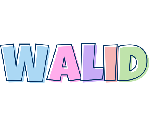 Walid pastel logo