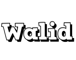 Walid snowing logo