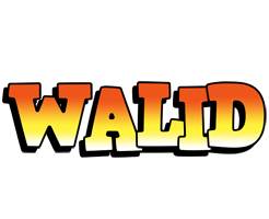 Walid sunset logo