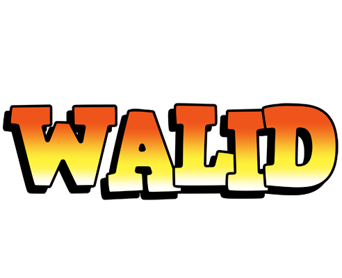 Walid sunset logo