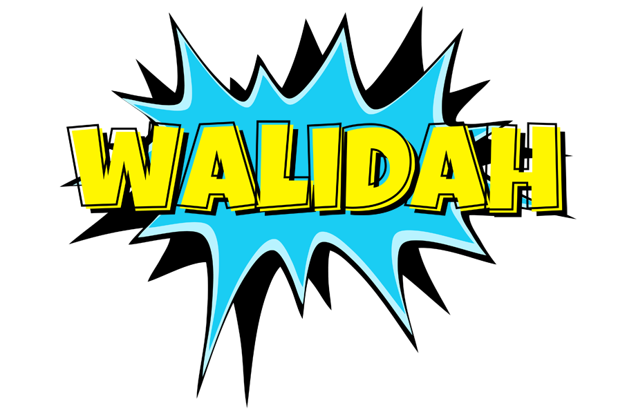 Walidah amazing logo