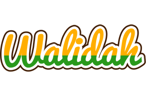 Walidah banana logo