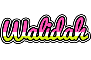 Walidah candies logo
