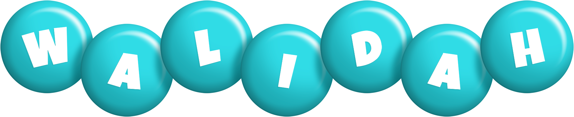 Walidah candy-azur logo