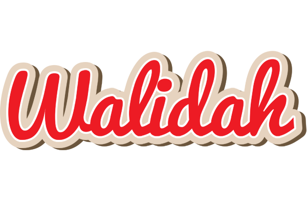Walidah chocolate logo