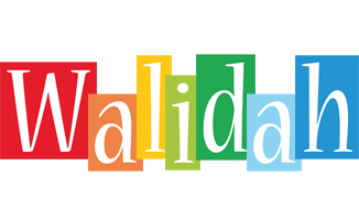 Walidah colors logo