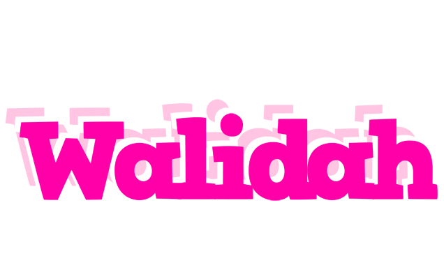 Walidah dancing logo