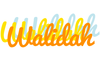 Walidah energy logo