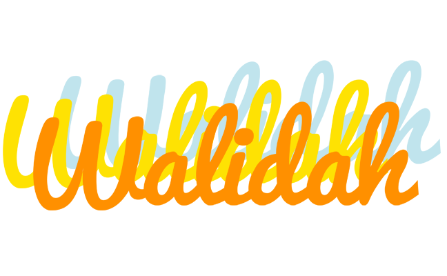 Walidah energy logo