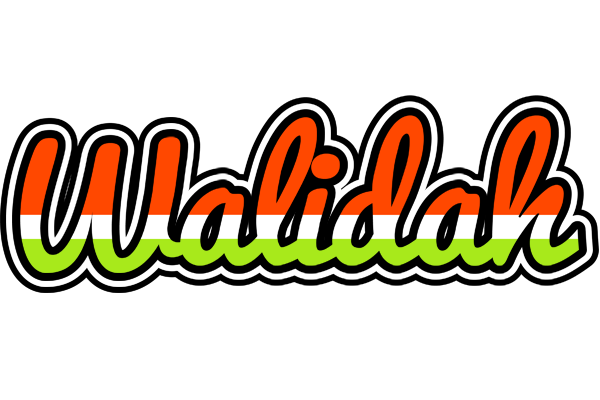 Walidah exotic logo