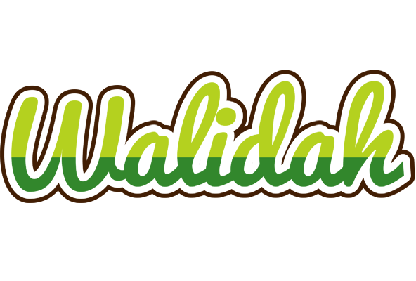 Walidah golfing logo