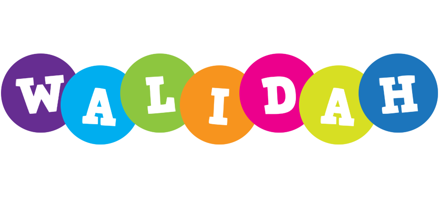 Walidah happy logo