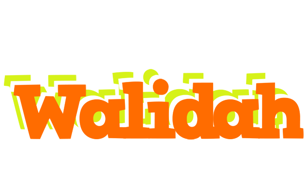 Walidah healthy logo