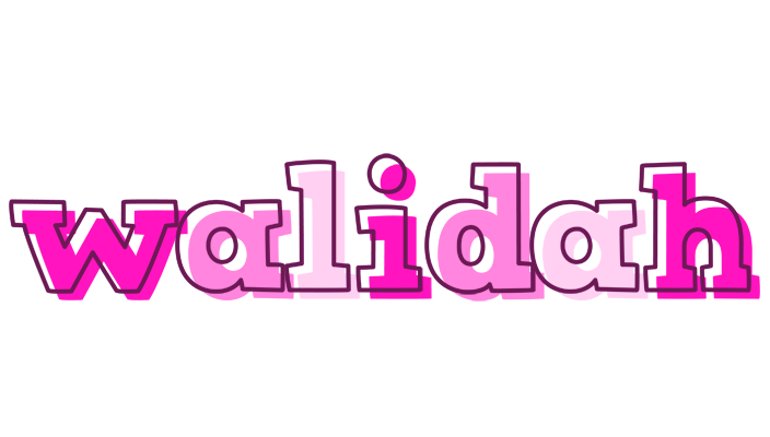 Walidah hello logo