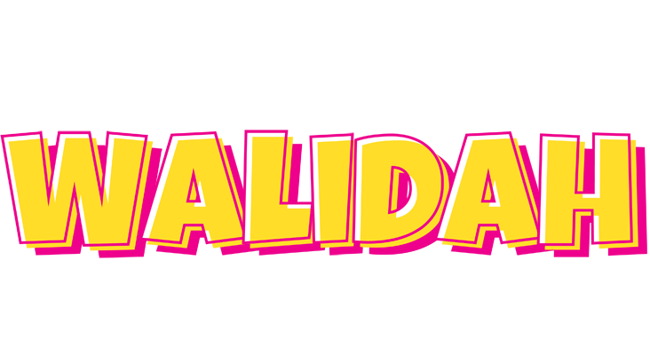 Walidah kaboom logo