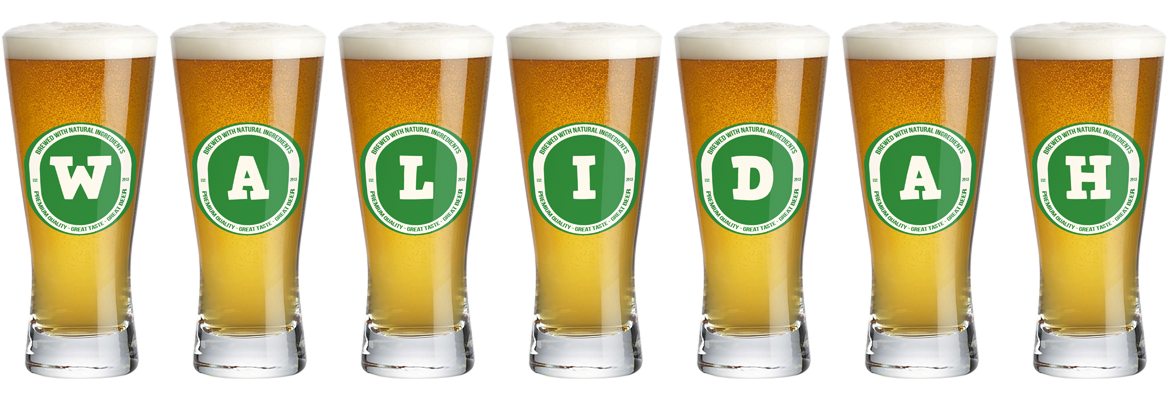 Walidah lager logo