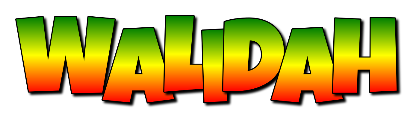 Walidah mango logo