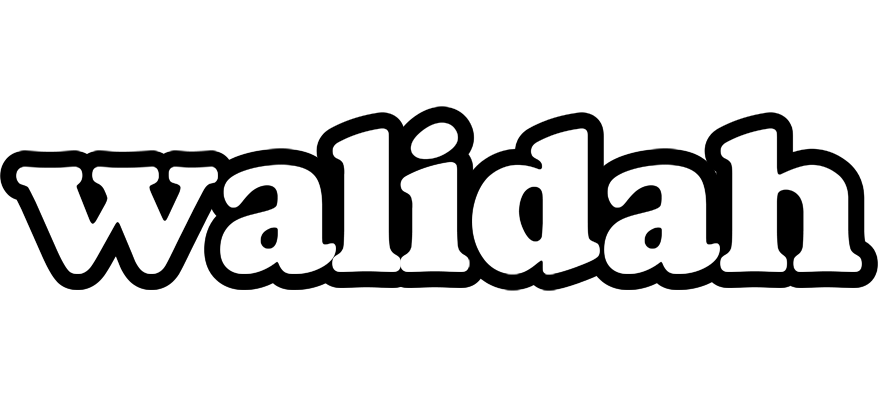 Walidah panda logo