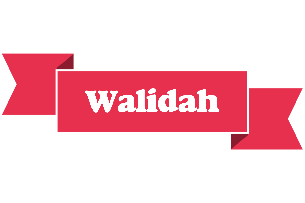Walidah sale logo