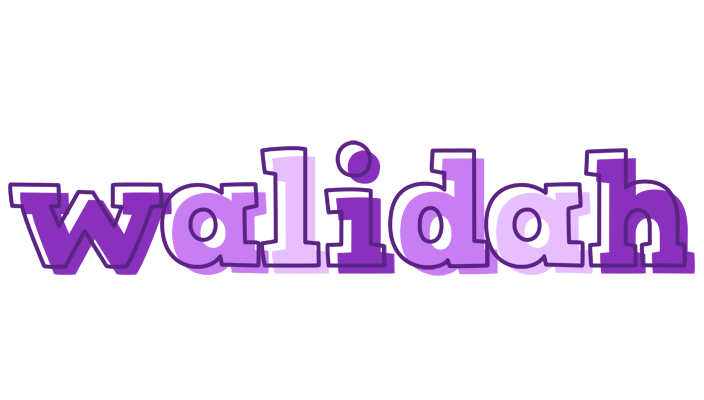 Walidah sensual logo