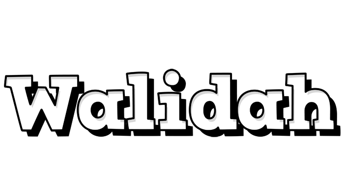 Walidah snowing logo