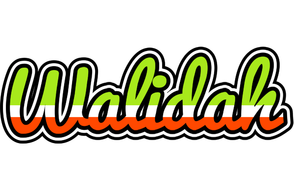 Walidah superfun logo