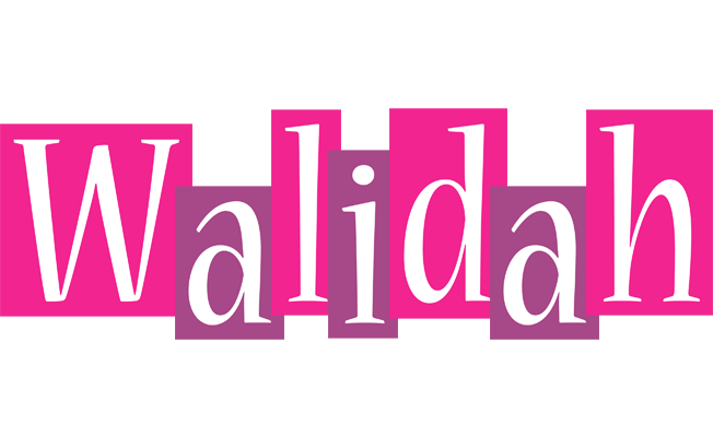 Walidah whine logo