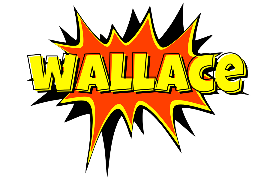 Wallace bazinga logo