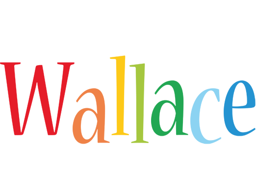 Wallace birthday logo
