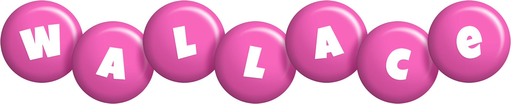 Wallace candy-pink logo