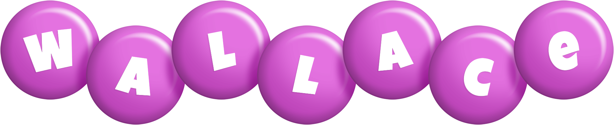 Wallace candy-purple logo