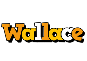 Wallace cartoon logo