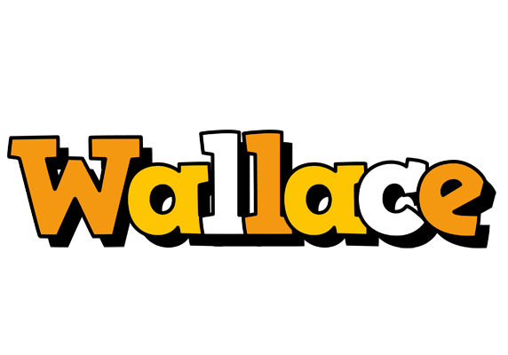 Wallace cartoon logo