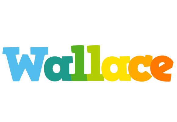 Wallace rainbows logo
