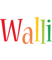 Walli birthday logo