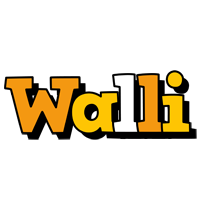 Walli cartoon logo