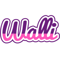 Walli cheerful logo