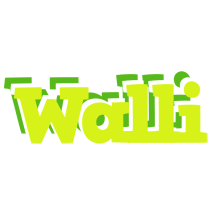 Walli citrus logo