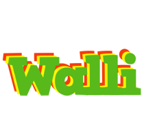 Walli crocodile logo