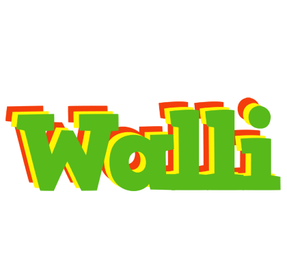 Walli crocodile logo